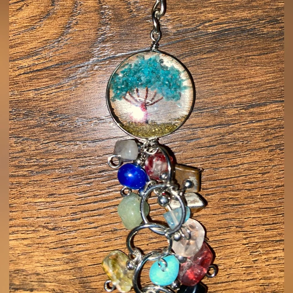 Tree Bead Keychain - Picture 9 of 9